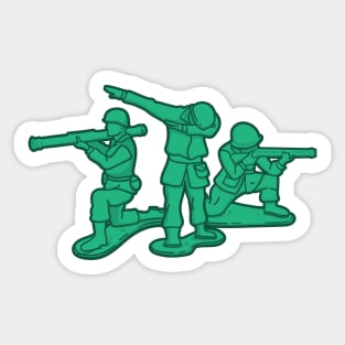 Dab Troops Sticker